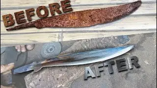 Rusty KUKRI Knife Restoration | | Dinalungan Aurora Philippines #knife #bolo  #restoration #rusty