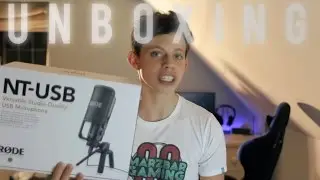 Rode NT-USB Studio-Quality USB Microphone [Unboxing] @rodemics