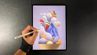 Dream Salad 🥗 Procreate Illustration