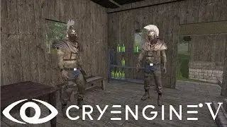 Cryengine V/5#68 Создание собственного персонажа на базе встроенного скелета