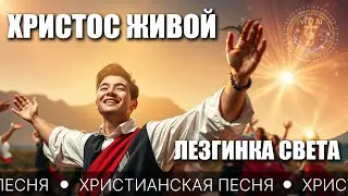 ХРИСТОС ЖИВОЙ — ЛЕЗГИНКА СВЕТА. ЯРКАЯ ХРИСТИАНСКАЯ ПЕСНЯ О РАДОСТИ И ПОБЕДЕ