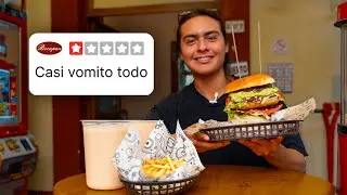 I TOOK ON MY FIRST FOOD CHALLENGE WITH A 1.2 KG BURGER