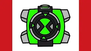 Ben 10 Drawing | How to draw Omnitrix