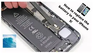 How to replace the battery in your iPhone 5! | Easy! | WaveFix.