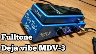 Fulltone Deja vibe MDV-3 (Chorus mode) test (with Les Paul )