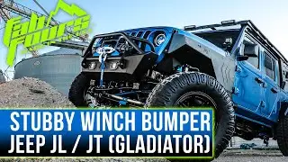 Jeep JL & JT (Gladiator) Front Stubby Winch Bumper