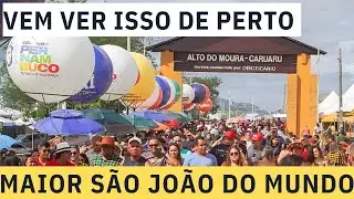 * RESUMO da LIVE *  VEM CONHECER o ALTO do MOURA. MAIOR SÃO JOÃO do MUNDO. CARUARAU. PERNAMBUCO.