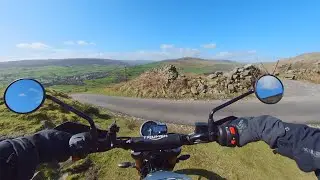 Fremington Edge aboard the Triumph Scrambler 400X
