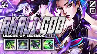 AKALI MONTAGE #54 - AKALI GOD | Ez LoL Plays