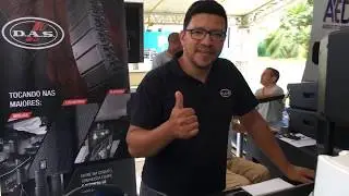 D.A.S. Audio no Semanáudio Fortaleza 2019: Aero 20 e Subs UX-218