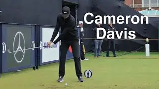 Cameron Davis Long Iron Swing (Slow Motion)