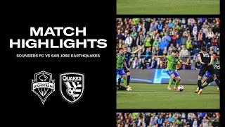 HIGHLIGHTS: Seattle Sounders FC vs. San Jose Earthquakes | May 31, 2023