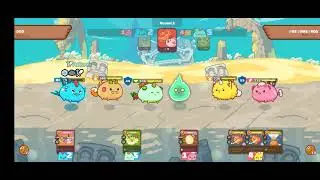 Axie ABP chopsuey team gameplay #1 (August 2021)