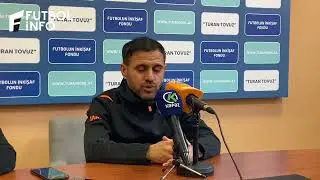 Turan Tovuz 0-2 Qarabağ: Ayxan Abbasov mətbuat konfransı