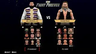 AEW Fight Forever - Full Roster of 54 Superstars, Woman & Legends (PS5 Concept) #aewfightforever
