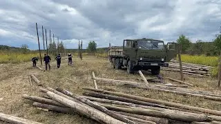 Выезд за новым козликом и будни производства на ферме.