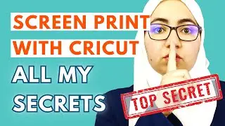 Screen Printing with Cricut for Beginners: Step-by-Step Tutorial