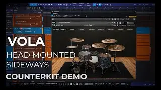 Counterkit - Soundblind Drums Demo ( VOLA - Head Mounted Sideways )