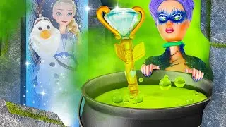 Elsa Dá Vida a um Lindo Jardim com Seu Cajado Mágico ✨🌸 – Vídeo para Meninas 💖