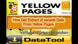 Extracting large amount of data from Yellow Pages canada