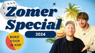 Bordspellen Zomer Special 2024 - Bord Voor Je Kop