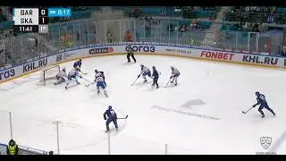 Zakhar Bardakov #10, PK shift against Barys, 13 febr 2023