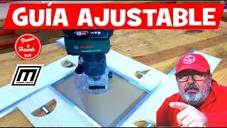🟠 PLANTILLA  AJUSTABLE PARA FRESADORA O ROUTER 🟠