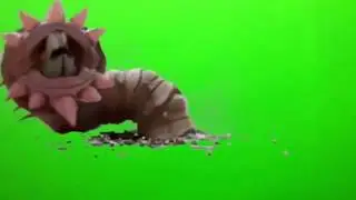 HD Green Screen ✩ Monsters Worm