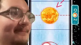Using The SUN To Win Glow Hockey!