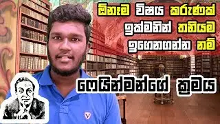 Learning Anything Quickly and effective with the Feynman Technique in Sinhala