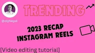 Trending 2023 Recap video editing tutorial 