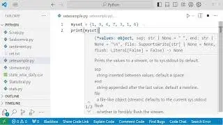 Python Set Part-1