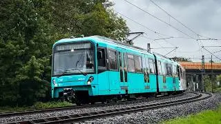 U-Bahn (LRT) system in Frankfurt-am-Main, Germany 🇩🇪 | 2024