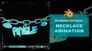 ☁️ WATCH THIS MESMERIZING CHROME CHAIN DYNAMIC ANIMATION ☁️ - #17 Blender Tutorial