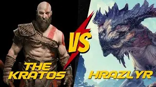 When Kratos defeats Midgardian giant monster Hræzlyr #godofwar #gameplaywalkthrough