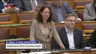Szabó Tímea felszólítása Szíjjártó Péternek - HÍR TV