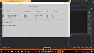 Hospital Management System- C++ program using OOP concepts