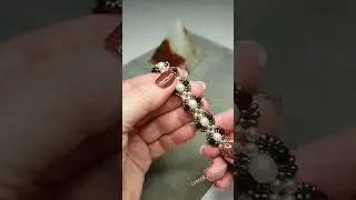 ⚜️Комплект украшений в технике бисерного плетения#shorts#украшенияизбисера#авторскиеукрашения