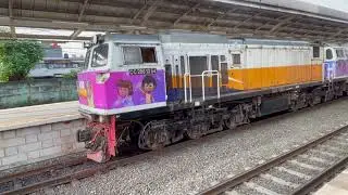 #keretaapi Jayakarta #lokomotif CC206 Livery #Jumbo melintas stasiun Jatinegara