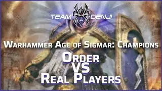Warhammer Age of Sigmar: Champions | Order VS Real Players