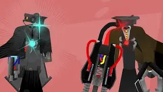Brown cameraman villain arc part 8 | Blue Vs Red
