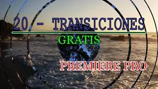 20 transiciones GRATIS para premiere pro | Agrega mas efectos a tu repertorio de EFECTOS
