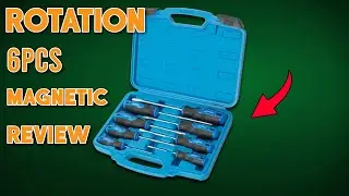 Rotation 6PCS Magnetic Tip Screwdriver Set Review - Essential Tools for Every DIY Enthusiast!