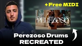 How To Make Morad Type Beat, Morad - Perezoso Drum Pattern (Recreated) + Free MIDI Pack!