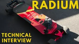 Radium Mach One: Beautiful. Inspired. Built.  @radiumperformance  Technical Interview Esk8con 2024