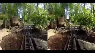Видео для VR очков  Поездка по тоннелю  VR Ride