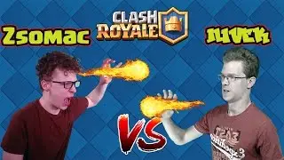 CLASH ROYALE Párbaj II Zsomac vs Nivek
