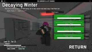 Decaying winter | Master of All Trades Proof