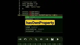 hasOwnProperty | javascript tutorial 