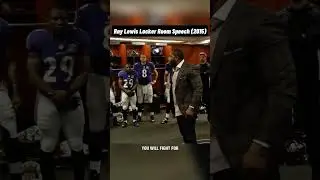 Ray Lewis greatest halftime speech of all time #nba #basketball